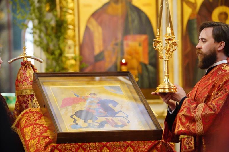 Жители КуZбасса могут прикоснуться к мощам святого великомученика Георгия Победоносца