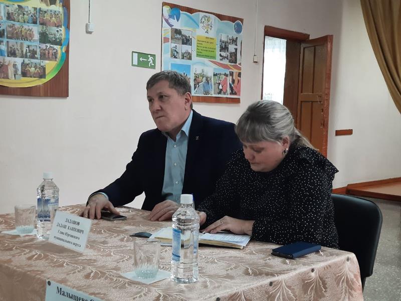 Глава округа Дадаш Дадашов встретился с жителями деревни Пятково